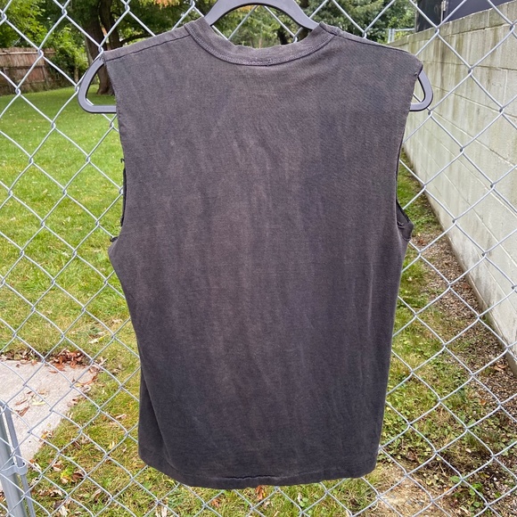 Vintage Joy Division Unknown Pleasures Sleeveless Distressed Shirt Mens Small - Picture 11 of 14